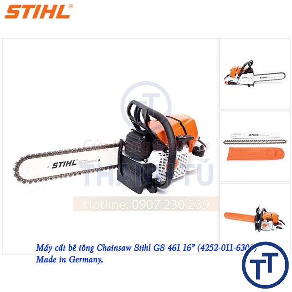 Máy cắt bê tông Chainsaw Stihl GS 461 16" (4252-011-6300)